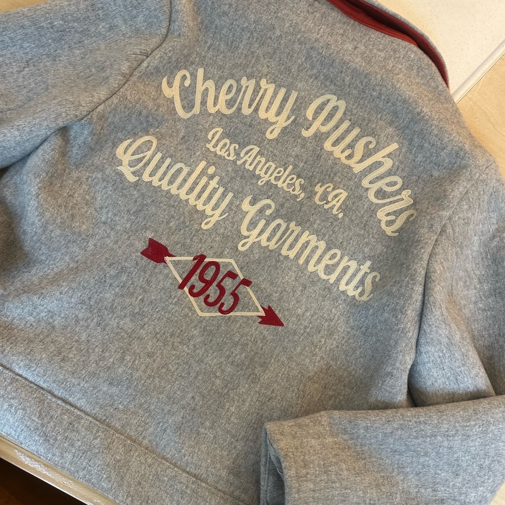 Cherry LA Wool Club Jacket - Picture 11 of 13